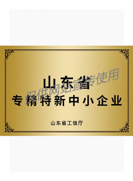 省级专精特新中小企业